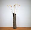 Tall Ceramic Vase, Rustic Pottery Vase, Clay Vase, Handmade | Vases & Vessels by YomYomceramic. Item composed of ceramic