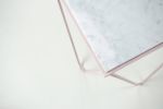 Avior - Carrara marble side table | Tables by DFdesignLab - Nicola Di Froscia. Item made of steel with marble works with minimalism & contemporary style