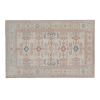 Vintage Turkish Kars Rug with Romantic Mid-Century Modern | Area Rug in Rugs by Vintage Pillows Store. Item made of cotton with fiber