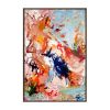 Dream Big by Emily Starck Framed Canvas Wall Art Print | Oil And Acrylic Painting in Paintings by ArtCollectiv