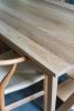 Modern White Oak Table | Dining Table in Tables by iReclaimed Furniture Co