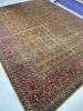 Coming Soon... MUSTARD SAFFRON & SALMON Designer Antique | Area Rug in Rugs by The Loom House. Item composed of wool