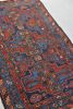 Beautiful Antique Navy and Rust Elephant Track Inspired | Area Rug in Rugs by The Loom House. Item composed of cotton and fiber