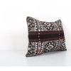 Ethnic Goat Hair Lumbar Kilim Pillow Cover from Anatolian, B | Cushion in Pillows by Vintage Pillows Store