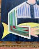 Morgan and Marlin | Original Acrylic Painting | Oil And Acrylic Painting in Paintings by Aleea Jaques ,