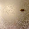 Plume | Rich Gold | Wallpaper in Wall Treatments by Jill Malek Wallpaper. Item made of paper