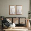 No. 20 Set of Two Plaster Wall Reliefs | Wall Sculpture in Wall Hangings by Joseph Aurelius
