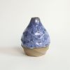 Pear in Coral Blue | Vase in Vases & Vessels by by Alejandra Design. Item made of ceramic