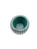 Mint Ribbed Flute Petite Planter | Vases & Vessels by RAW & UNIQ