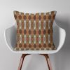 Drums Cotton Linen Throw Pillow | Pillows by Brandy Gibbs-Riley