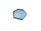 Sky Grid Hex Tray | Decorative Tray in Decorative Objects by RAW & UNIQ