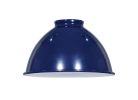 2-Arm Swing, Adjustable Dome, White Shade, LED Dimmable | Sconces by Retro Steam Works. Item composed of brass