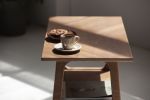 Coffee table (short) | Tables by Plywood Project. Item composed of oak wood in minimalism or mid century modern style