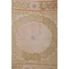 Vintage Suzani Bedspread with Pastel Colors, Old Embroidery | Tablecloth in Linens & Bedding by Vintage Pillows Store