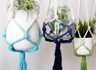 Modern Dip-Dyed Macrame Plant Hanger | Plants & Landscape by Freefille