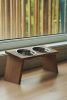 Cat Feeding Station | Bowl in Dinnerware by ROOM-3. Item made of wood with synthetic