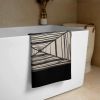 Towel - Deception - Geometric Op Art | Work by Eman's Gallery