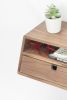 Walnut Floating Nightstand | Bedside Table in Tables by Manuel Barrera Habitables. Item made of walnut