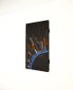 Blue Sunset | Wall Sculpture in Wall Hangings by StainsAndGrains. Item composed of wood in contemporary or industrial style