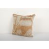Vintage Turkish Oushak Rug Pillow Cover | Cushion in Pillows by Vintage Pillows Store. Item composed of fabric & fiber