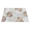Handmade Geometric Ivory Wool Area Rug | Rugs by Swiflo