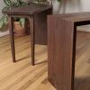 Modern Waterfall End Tables | Tables by Crafted Glory. Item composed of oak wood compatible with scandinavian style