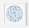 Sky Dots Circular Collage | Paintings by Amelia Coward