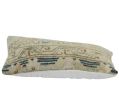 Turkish Oushak Rug Pillow Faded Cover, Boho Woven Carpet | Cushion in Pillows by Vintage Pillows Store