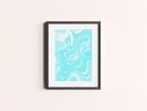 Go With The Flow Art Print | Prints by Britny Lizet. Item composed of paper compatible with boho and contemporary style