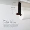 Paper Towel Holder | Rack in Storage by Keyaiira | leather + fiber. Item made of wood & leather
