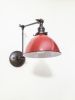 Bedside Swinging Adjustable Wall Light - Industrial Sconce | Sconces by Retro Steam Works