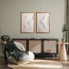 No. 19 Set of Two Plaster Wall Relief | Wall Sculpture in Wall Hangings by Joseph Aurelius