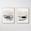 "Coastal Waters I & II" Print Set | Prints in Paintings by Kim Knoll Art