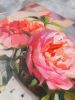 Pink Peonies in vase oil painting original on canvas | Oil And Acrylic Painting in Paintings by Natart. Item made of canvas & synthetic compatible with contemporary style