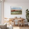 Plateau Mirage Art Print - Abstract Desert Landscape | Prints in Paintings by Lara Eckerman Art
