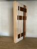 Woven Tile - String Theory- Suede and Grey #1 | Wall Sculpture in Wall Hangings by Mpwovenn Fiber Art by Mindy Pantuso