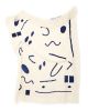 Abstract Throw - Indigo | Linens & Bedding by MINNA