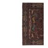 Vintage HandkVintage Handknotted Animal Garden Rug | Area Rug in Rugs by Vintage Pillows Store. Item composed of cotton and fiber