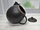 Black Ceramic Teapot | Serveware by YomYomceramic. Item made of ceramic