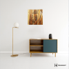 Haussmann® Forest Dweller Ayutthaya Panel 24 x 24 x 2.75 in | Wall Sculpture in Wall Hangings by Haussmann®