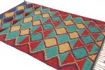 Vintage Moroccan Rug with Polychromatic Diamond Patterns, from Rug & Kilim | Area Rug in Rugs by Rug and Kilim