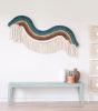 Textile Art Tapestry - AYLA | Wall Hangings by Rianne Aarts / Teddy and Wool Studio. Item composed of cotton and fiber