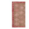 Vintage Floral Turkish Karapinar Rug 4'3" X 10'4" | Area Rug in Rugs by Vintage Pillows Store. Item made of cotton & fiber