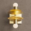 Bardwell - Wall Sconce Vanity - Mid Century Modern Lighting | Sconces by Illuminate Vintage. Item made of brass