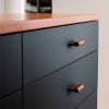 Leather Drawer Handles MILANO-PURE | Pull in Hardware by minimaro - luxury furniture handles. Item composed of leather