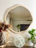 Painted Organic Mirror | Decorative Objects by Dot & Rose. Item composed of wood and glass