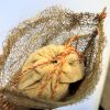 Wild Silk Lavender Sachet  - Dayflower | Ornament in Decorative Objects by Tanana Madagascar