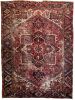 GORGEOUS & MOODY | Worn Vintage Rug w/ Army, Olive, & Sage | Area Rug in Rugs by The Loom House. Item composed of cotton