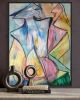 Love Is Love | Oil And Acrylic Painting in Paintings by Checa Art. Item made of canvas