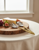 Glyph Serving Spoon and Fork Set | Serving Utensil in Utensils by Raíz Studio
